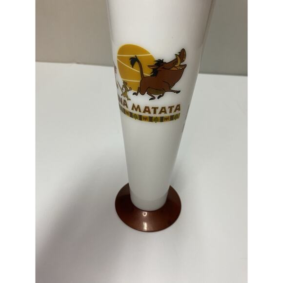 Disney World Simba Plastic Souvenir Cup with Straw Hakuna Matata Lion King USA - Picture 7 of 7
